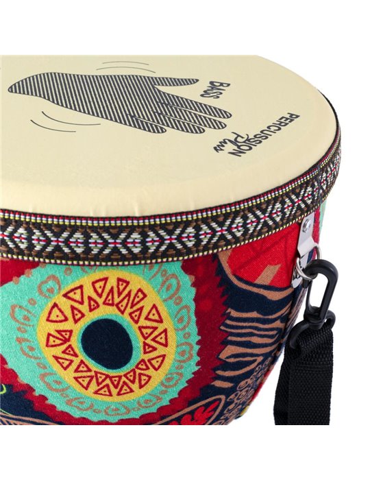 Slap Djembe 6" Preafinado Percussion Plus PP-6630