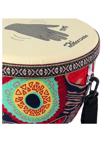 Slap Djembe 8" Preafinado Percussion Plus PP-6631 2