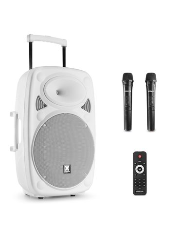 Verve46 Sistema portátil de Sonido 15” edición Blanco