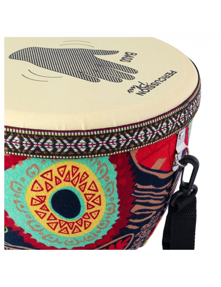 Slap Djembe 10" Preafinado Percussion Plus PP-6632