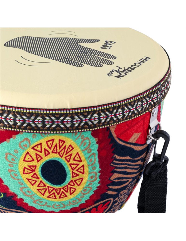 Slap Djembe 12" Preafinado Percussion Plus PP-6633