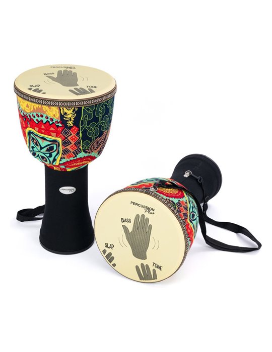 Slap Djembe 12" Preafinado Percussion Plus PP-6633