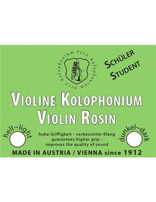 Resina Violín Petz 5363 Student Oscura
