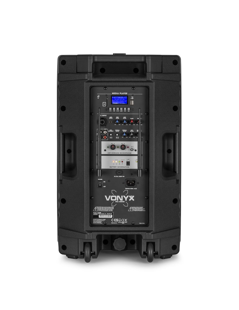VSA500-BP Sistema portátil 12" Combi