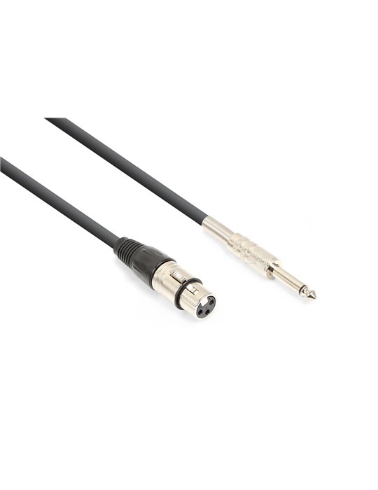 CX314-3 Cable XLR Hembra- Jack 6.3 Mono (3m)