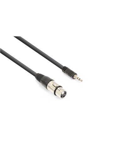 CX320-05 Cable XLR Hembra-Jack 3.5 Stereo (0.5m)