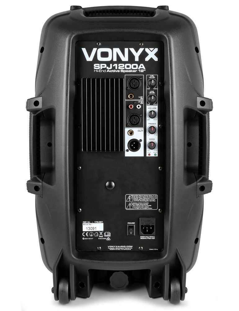 SPJ-1200A Bafle Activo Hi-End 12" 600W 