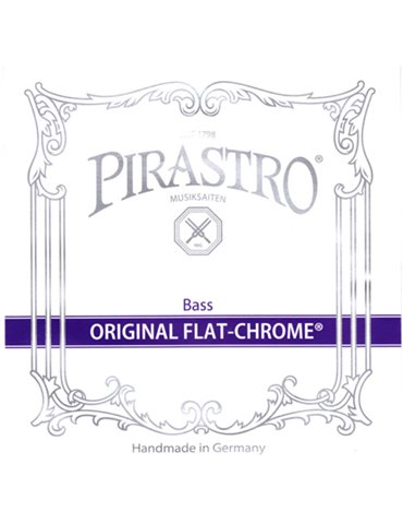 Cuerda 3ª Pirastro Contrabajo 3/4 Original Flat-Chrome Orquesta 347320