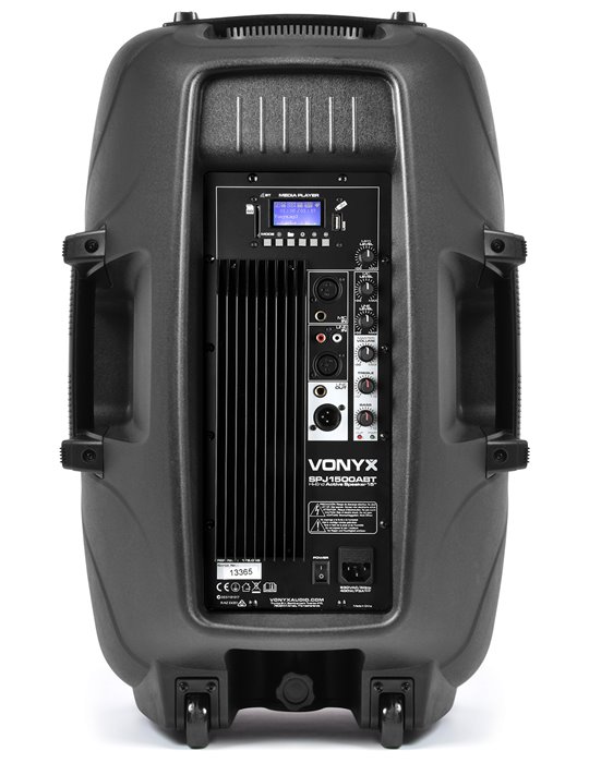 SPJ-1500ABT MP3 Bafle Activo Hi-End BT 15" 800W 