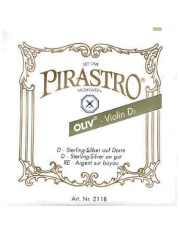 Cuerda 3ª Pirastro Violín Oliv Plata 13¾Pm 211841