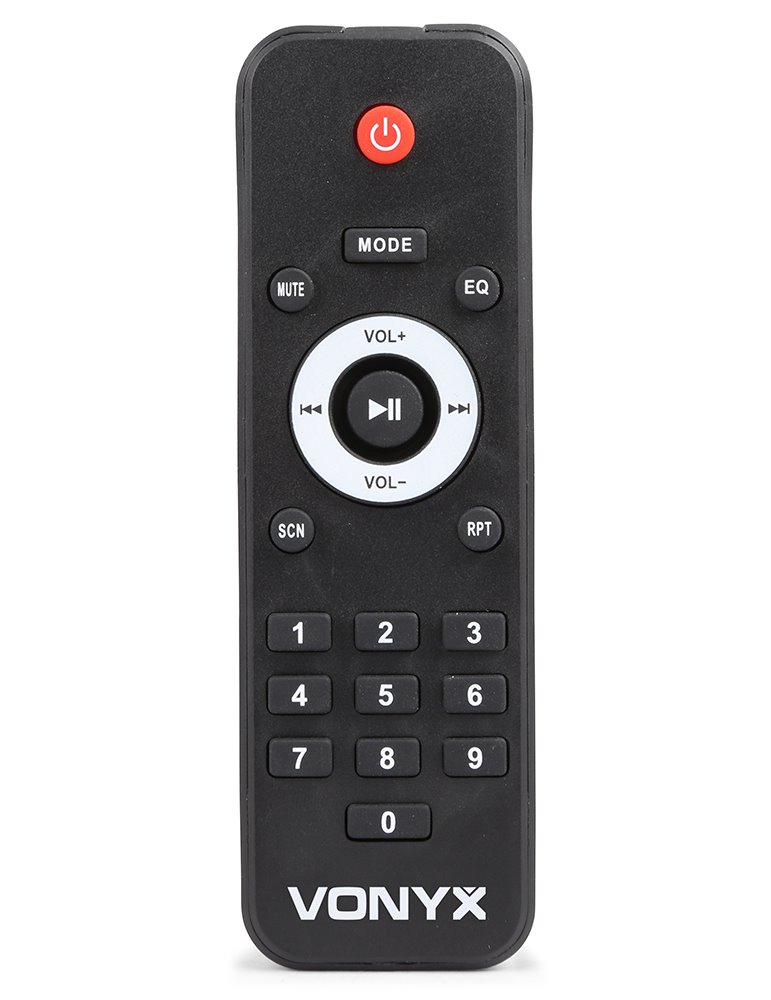 SPJ-1500ABT MP3 Bafle Activo Hi-End BT 15" 800W 