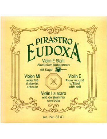 Cuerda 1ª Pirastro Violín Bola Eudoxa 314121