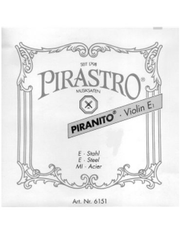 Cuerda 1ª Pirastro Violín 3/4-1/2 Piranito 615140