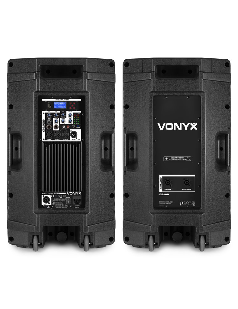 VSA120S Conjunto activo de altavoces estéreo 12”