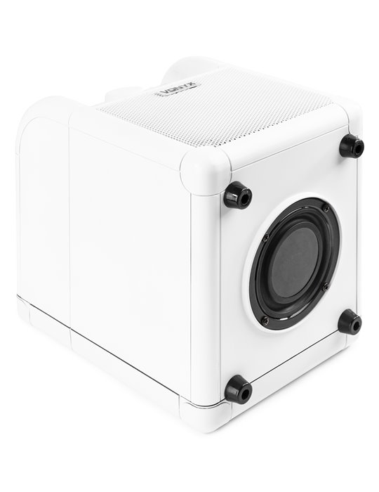SBS50W BT Bafle Karaoke blanco con bola LED