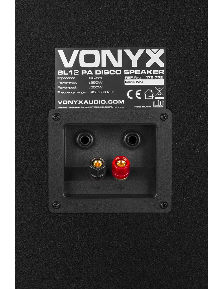 SL12 Caja acustica disco 12"/30cm 600W