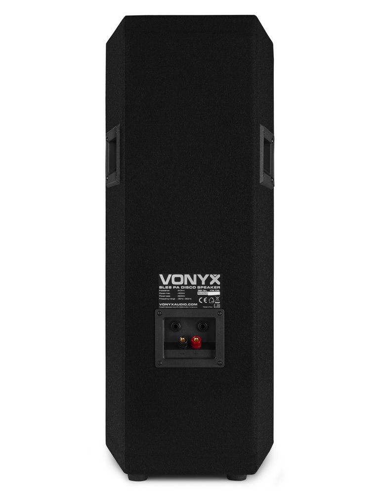 SL28 Caja acustica disco PA 2x 8"/20cm 800W
