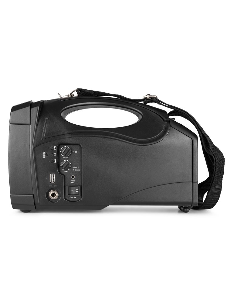 ST014 Megafono con micro inalambrico y bateria UHF