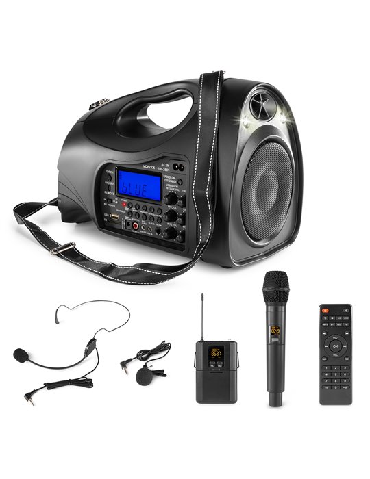 ST016 Sistema Personal PA con micrófono inalámbrico UHF Combi