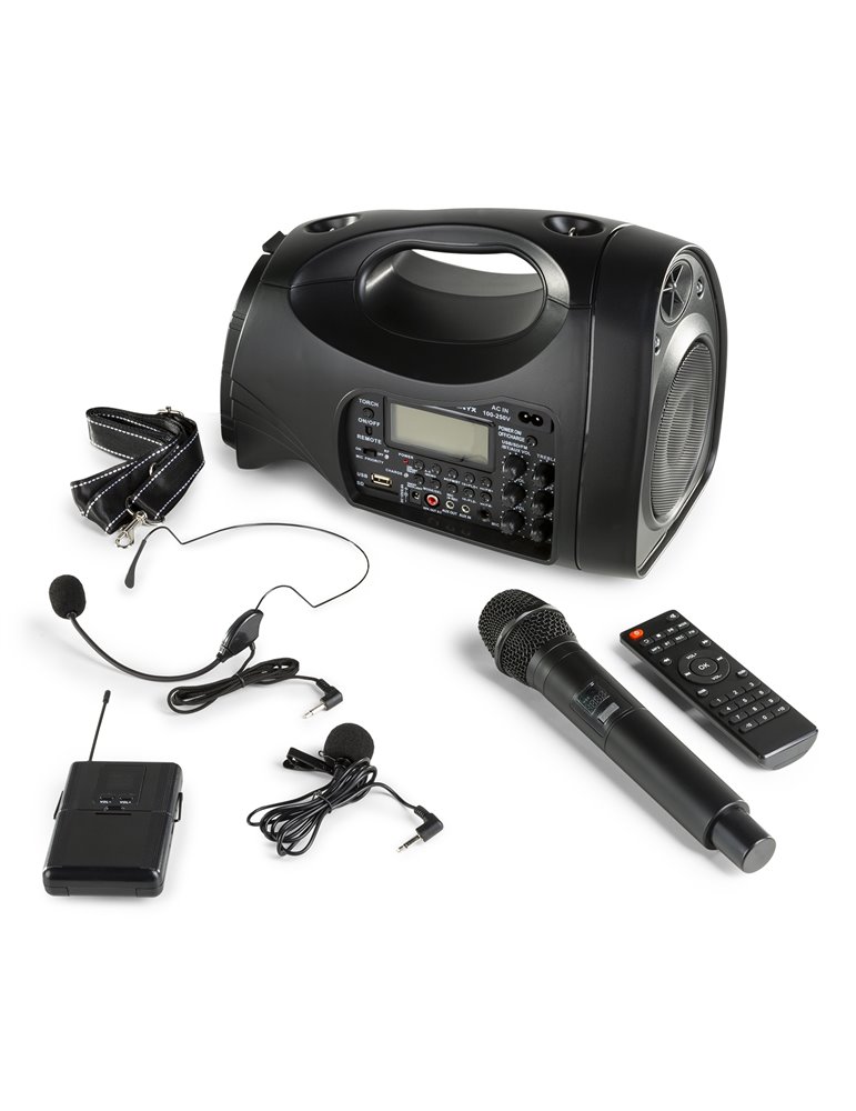 ST016 Sistema Personal PA con micrófono inalámbrico UHF Combi