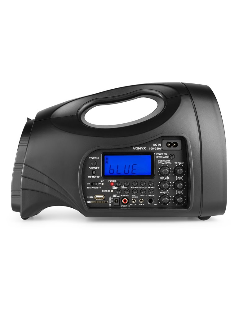 ST016 Sistema Personal PA con micrófono inalámbrico UHF Combi