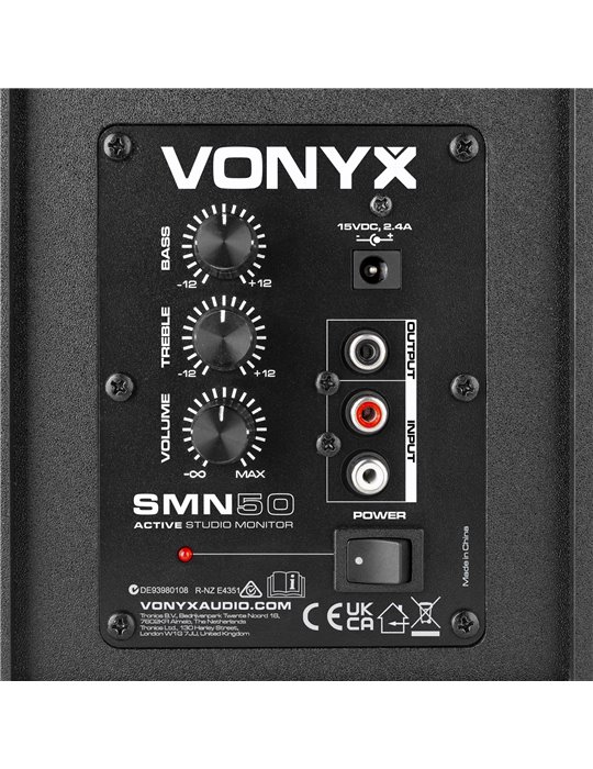 SMN50B Monitor Estudio Activo 5" Pareja