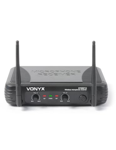 STWM712H Micro Inalambrico 2 Canales VHF doble cabeza 2