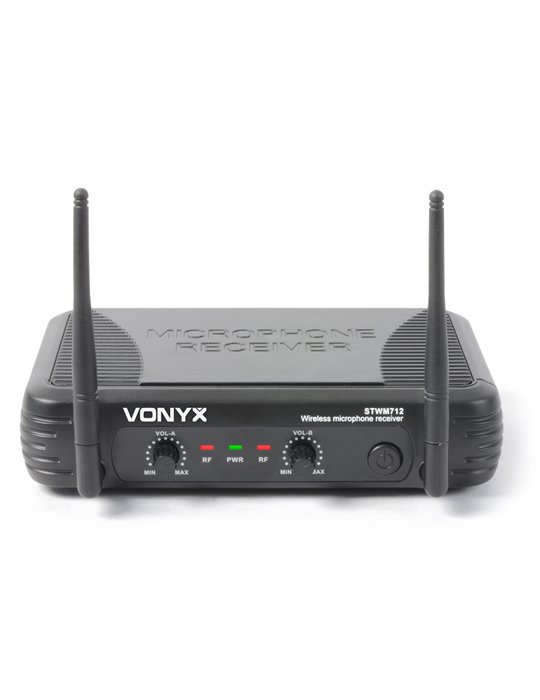 STWM712H Micro Inalambrico 2 Canales VHF doble cabeza