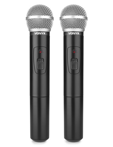 STWM712 MIcrofono VHF 2 canales diversity 2