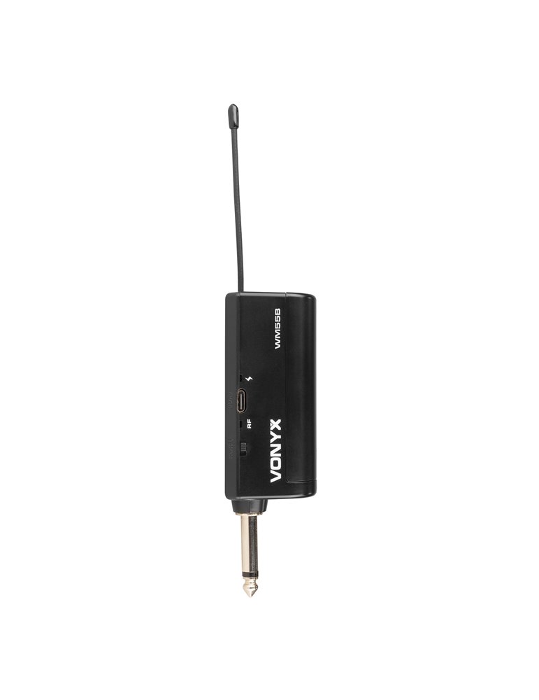 WM55B Micrófono de petaca inalámbrico UHF plug-and-play