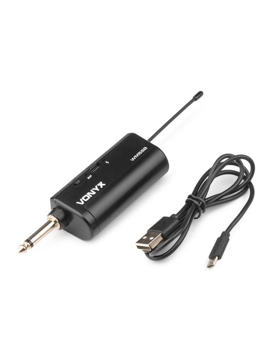 WM55B Micrófono de petaca inalámbrico UHF plug-and-play