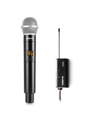 WM55 Micrófono inalámbrico Plug-and-Play UHF
