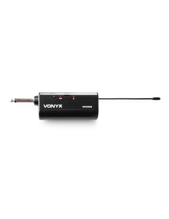 WM55 Micrófono inalámbrico Plug-and-Play UHF