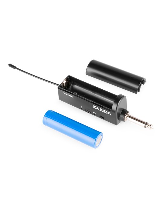 WM552 Micrófono inalámbrico UHF dual Plug-and-Play 