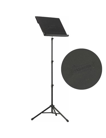 Atril Portastand PAS-TBBLK  Troubadour 2.0 Cubierta Negra