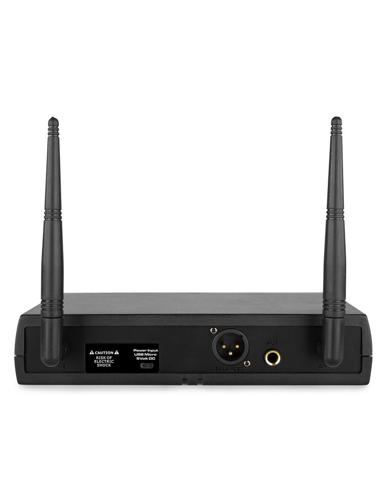 WM61B Micrófono inalámbrico UHF 16Ch con petaca transmisora