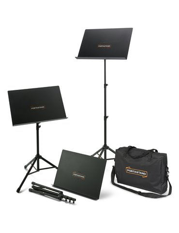 Atril Portastand Commoner 2.0 Negro PAS-COM