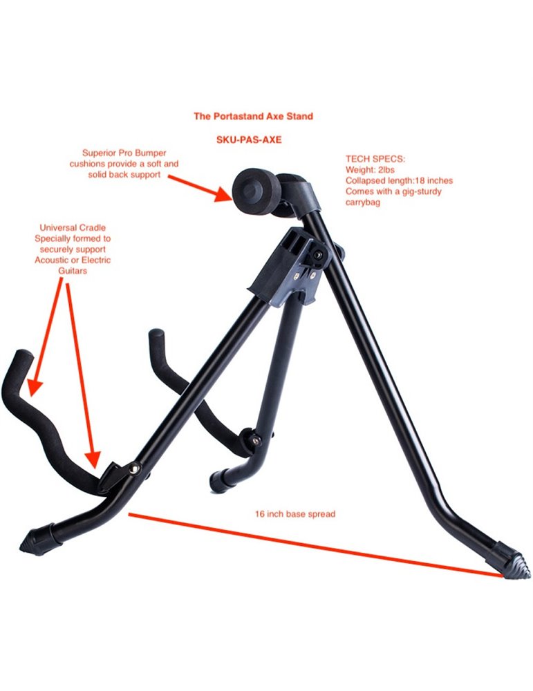 Soporte Guitarra Portastand Axe PAS-AXE