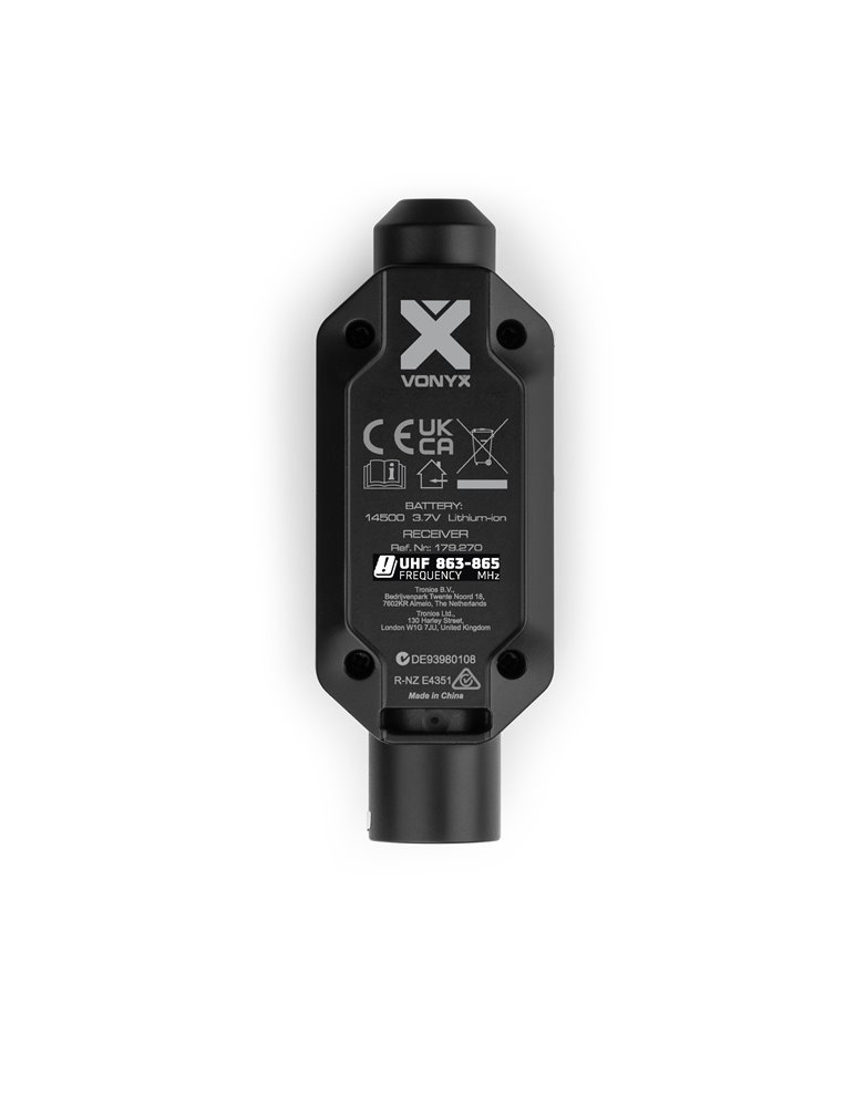 WAT200R Receptor de Audio Inalámbrico 16CH