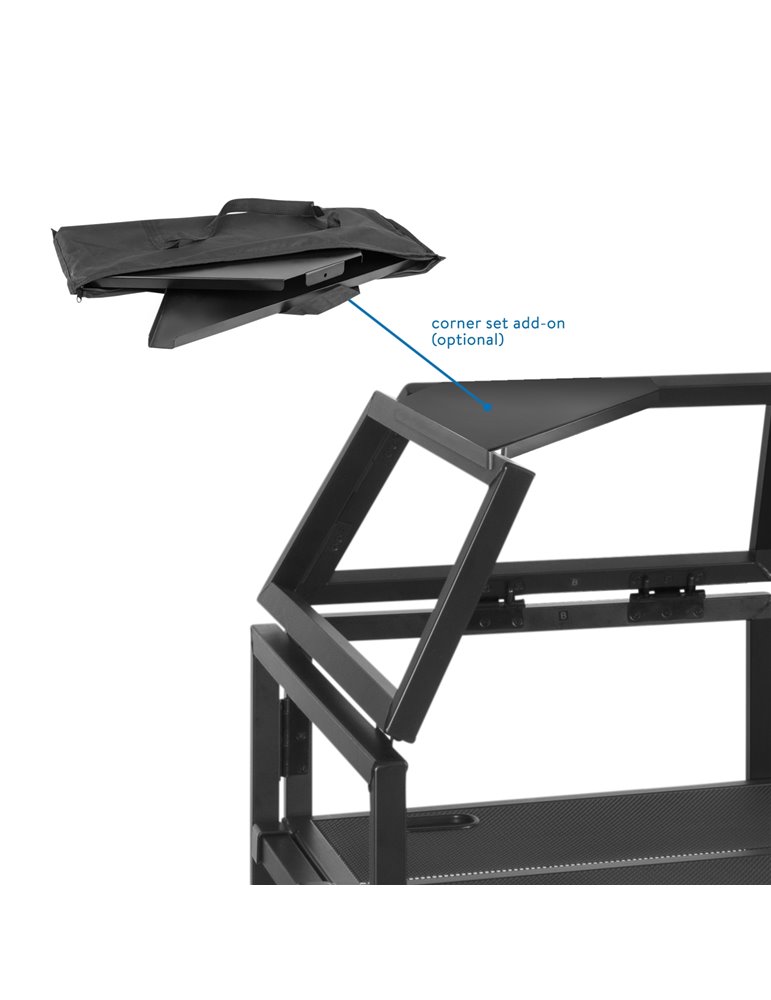 DB5 Pro Cabina DJ Aluminio ancho 2.0m 