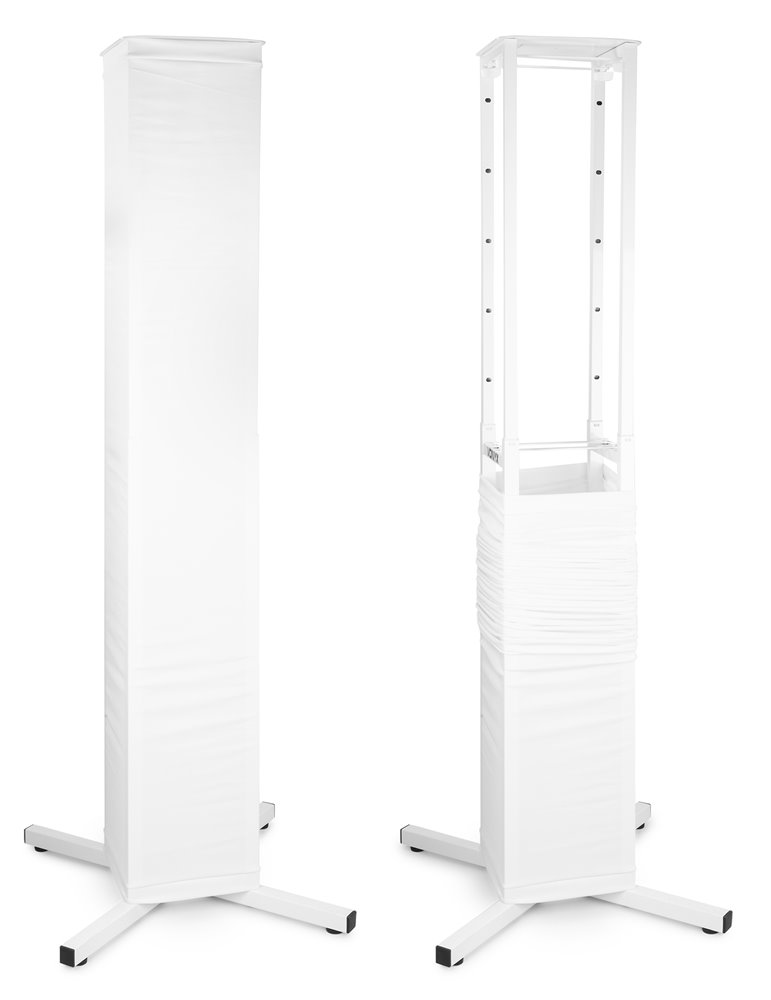 DJP165 Set de Pedestal DJ con bolsa de transporte