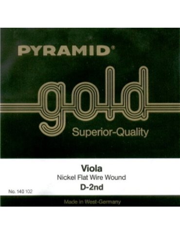 Cuerda 2ª Pyramid Gold Viola 140102