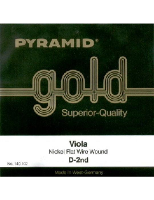 Cuerda 2ª Pyramid Gold Viola 140102