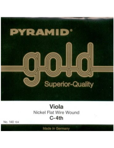 Cuerda 4ª Pyramid Gold Viola 140104