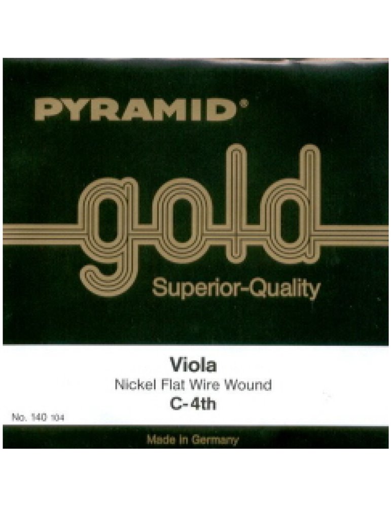Cuerda 4ª Pyramid Gold Viola 140104