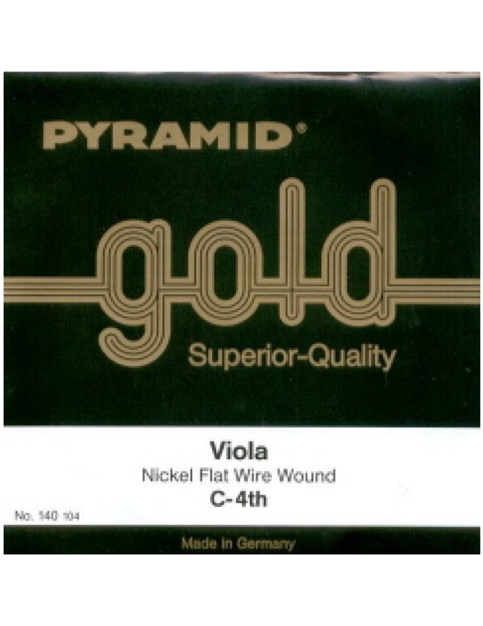 Cuerda 4ª Pyramid Gold Viola 140104