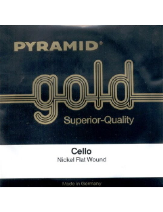 Cuerda 1ª Pyramid Gold Cello 173101