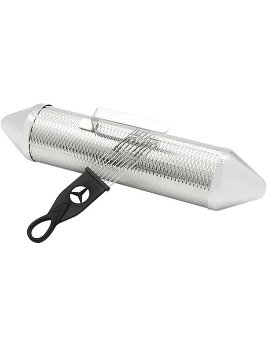 Güiro/Shaker Record TCMG-0718 de metal 4"x11"