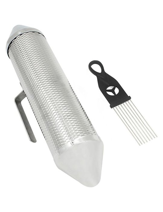 Güiro/Shaker Record TCMG-0718 de metal 4"x11"