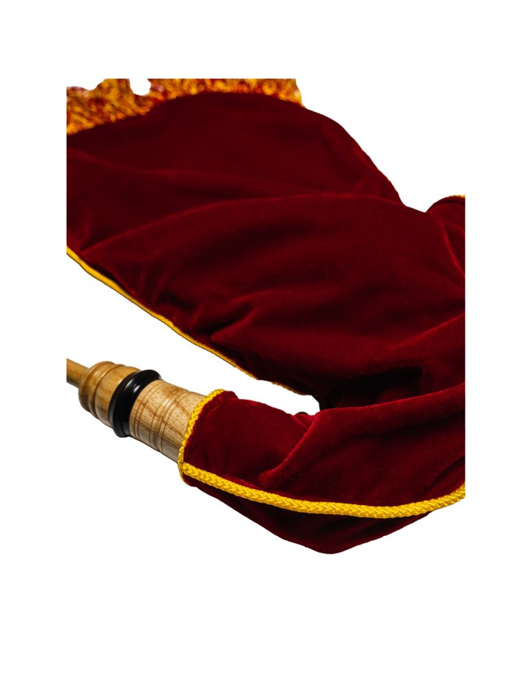 Gaita Gallega Do Represas Madera Fresno Funda Fuelle Goretex Roja